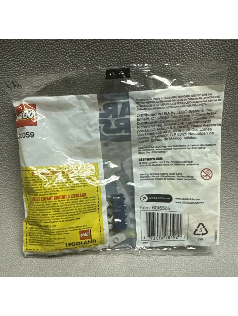 LEGO Star Wars: MTT (30059) Polybag Vehicle 51pc New Retired